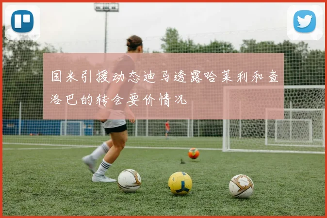 国米引援动态迪马透露哈莱利和查洛巴的转会要价情况